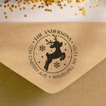 Cute Rudolph the Red Nosed Reindeer Christmas Rubber Stamp<br><div class="desc">Cute Rudolph the Red Nosed Reindeer Christmas self-inking stamp Whether you're sending out Christmas cards, invitations, or just want to add a festive touch to your outgoing mail, this stamp will make your envelopes stand out. Spread holiday cheer with every piece of mail you send. Order your Rudolph the Red...</div>