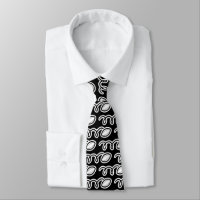 Cute rugby sport pattern neck tie for player & fan