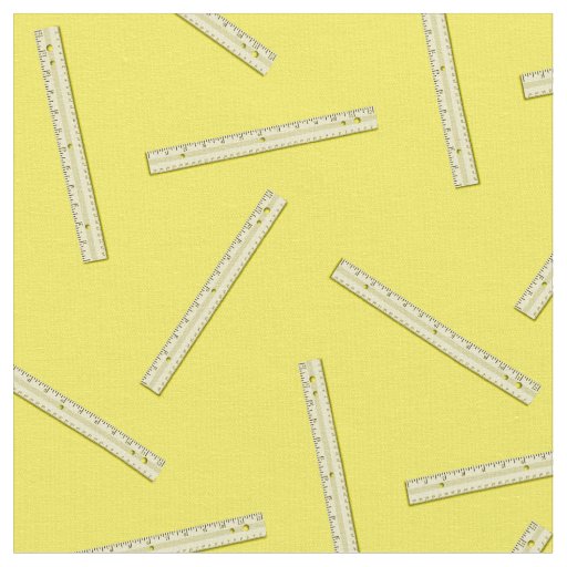 Cute Rulers School Supplies Craft Fabric