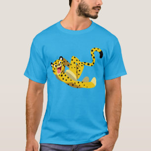 Cute Running Cartoon Cheetah t-Shirt