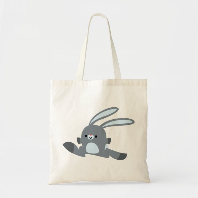 Cute Running Cartoon Rabbit Bag (Front)