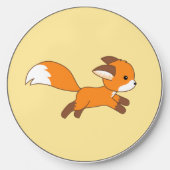 Cute Running Fox Wireless Charger (Front)