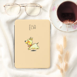 Cute Running Puppy Playful Pet Lover Kindle Cover