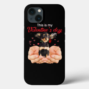 Cute Russkiy Toy This Is My Valentines Day Pajama iPhone 13 Case