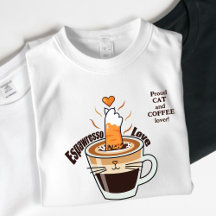 Cute Rustic Cozy Coffee and Cat Lover Funny