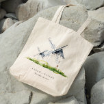 Cute Rustic Watercolor Windmill Farm Theme Wedding Tote Bag<br><div class="desc">For any further customisation or any other matching items,  please feel free to contact me at yellowfebstudio@gmail.com</div>