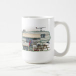 Cute RV Vintage Fifth Wheel Camper Travel Trailer Coffee Mug Cute RV Vintage Fifth Wheel Camper Travel Trailer Coffee Mug