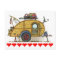 Cute RV Vintage Teardrop  Camper Travel Trailer