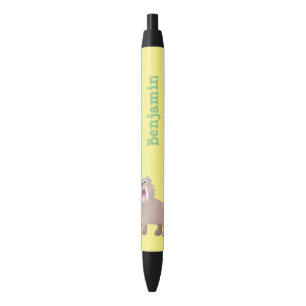 Cute Saber Toothed Tiger Smilodon cartoon Pen