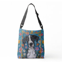 Cute Sad Dog Tote Bag, "Take Me Too"