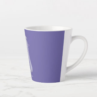Cute Sad Girl Hand Drawn Illustration – It’s Okay Latte Mug