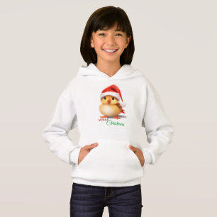 Cute Safari animal bird Santa Christmas Costume Hoodie