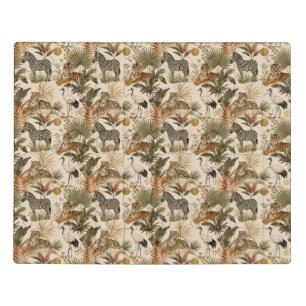 Cute Safari Animals Kids Puzzle