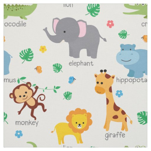 safari animals nursery