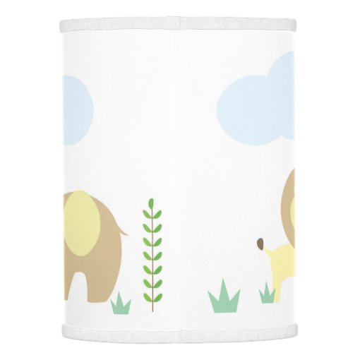 Cute Safari Animals Nursery Lamp Shade Zazzle