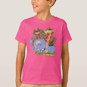 Cute Safari Animals T-Shirt