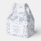 Cute Safari Toile de Jouy | Blue Baby Shower Favor