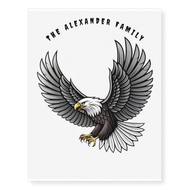 Cute, Safe, Colorful Party Favors Temporary Tattoos (Front)