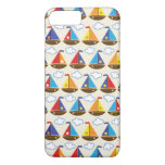 Cute Sailboat Pattern 2 iPhone 8 Plus/7 Plus Case