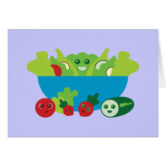 Cute Salad Cards