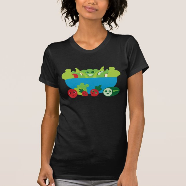 Cute Salad T-Shirt (Front)