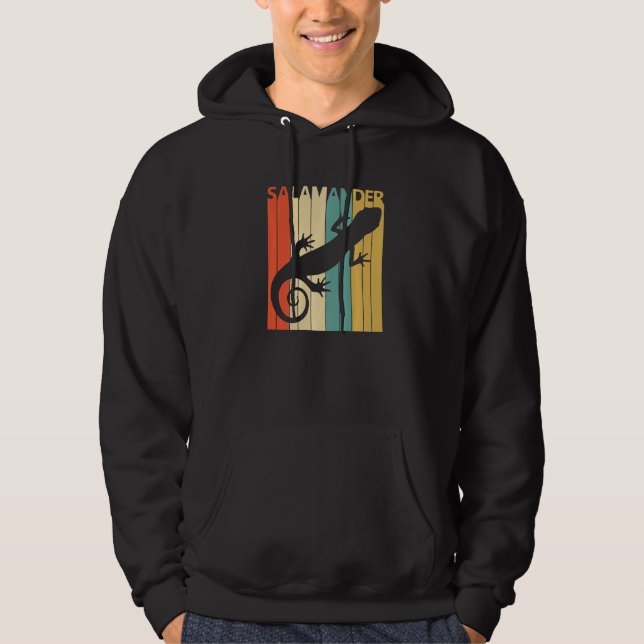 Cute Salamander Animal  Hoodie (Front)