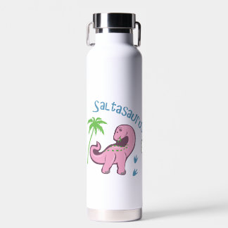 Cute Saltasaurus Water Bottle