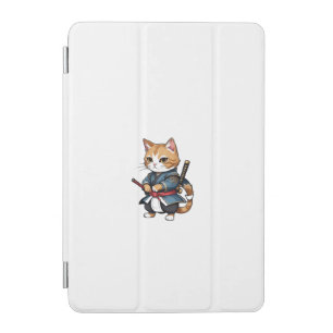 Cute Samurai Cat Phone Case Design