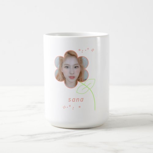 Cute Sana Kpop Twice Teen Aesthetic Coffee Mug