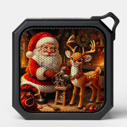 Cute Santa and Rudolph  Bluetooth Speaker