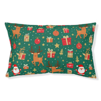 Cute Santa and Rudolph pattern cushions