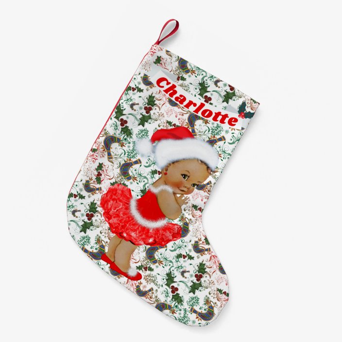 little girl christmas stocking