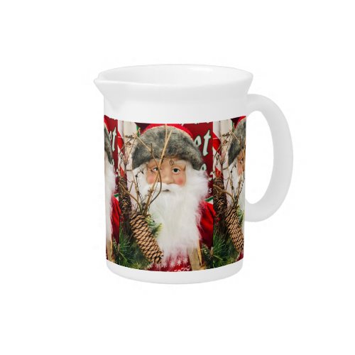 CUTE SANTA BEVERAGE PITCHER