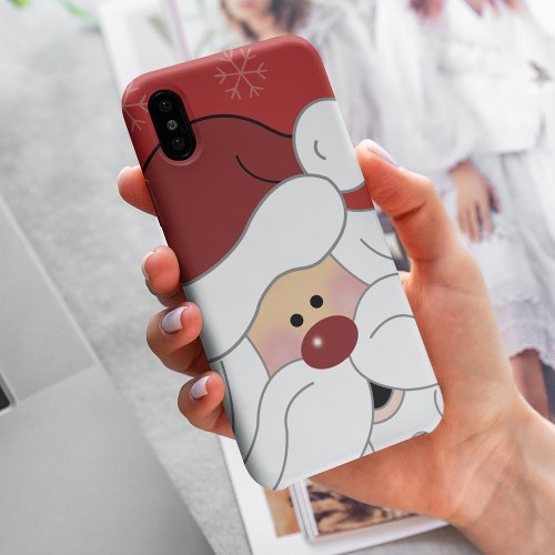Cute Santa Claus Cell Phone Case