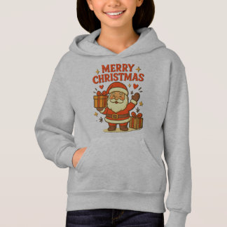 Cute Santa Claus Christmas Art – Merry Christmas Hoodie