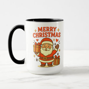  Cute Santa Claus Christmas Art –  Merry Christmas Mug
