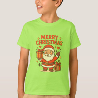 Cute Santa Claus Christmas Art – Merry Christmas T-Shirt