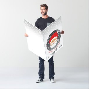 Cute Santa Claus Christmas Card