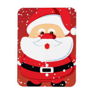 Cute Santa Claus Christmas custom Magnet