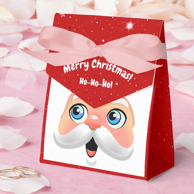 Cute Santa Claus Favor Boxes (Wedding)