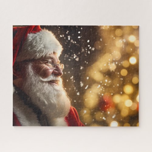 cute santa claus for new year jigsaw puzzle