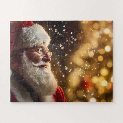 cute santa claus for new year jigsaw puzzle