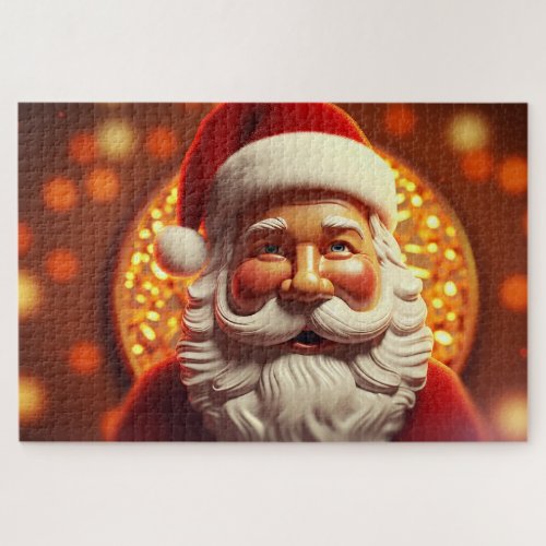 cute Santa Claus for the New Year and Christmas  Jigsaw Puzzle