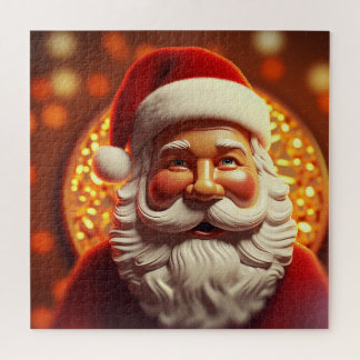 cute Santa Claus for the New Year and Christmas Jigsaw Puzzle