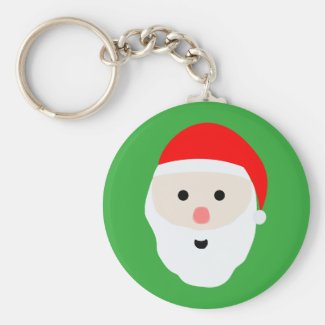 Santa Claus Keychain