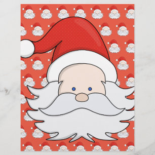 Cute Santa Claus Letterhead