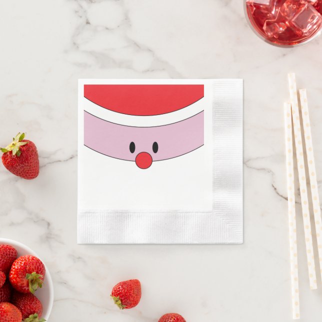 Cute Santa Claus Napkins (Insitu)