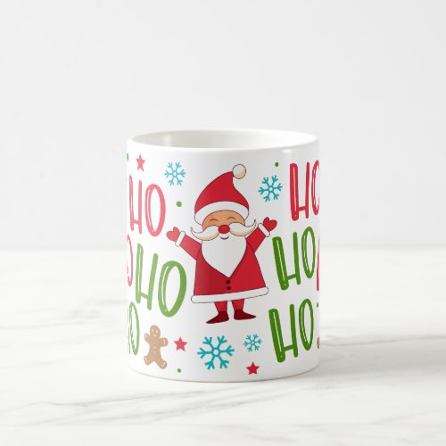 Cute Santa  Clause Christmas Gift Cookiesr Snow  Coffee Mug