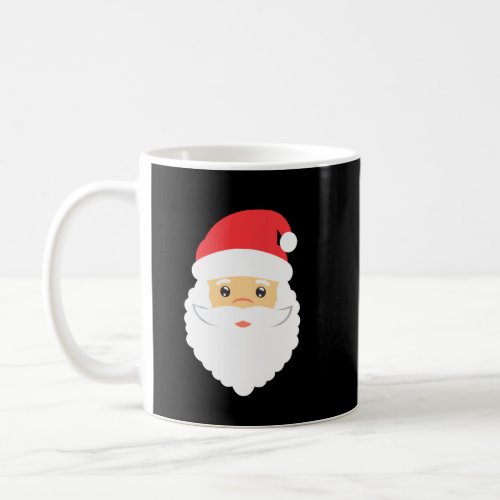 Cute Santa Clause Christmas Holidays Graphic  Coffee Mug