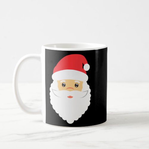 Cute Santa Clause Christmas Holidays Graphic  Coffee Mug